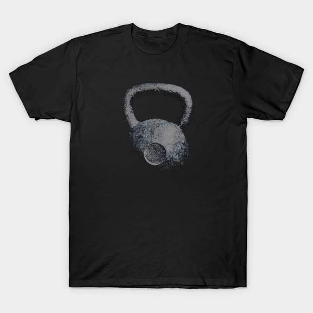 Kettlebell T-Shirt by HammerPenStudio